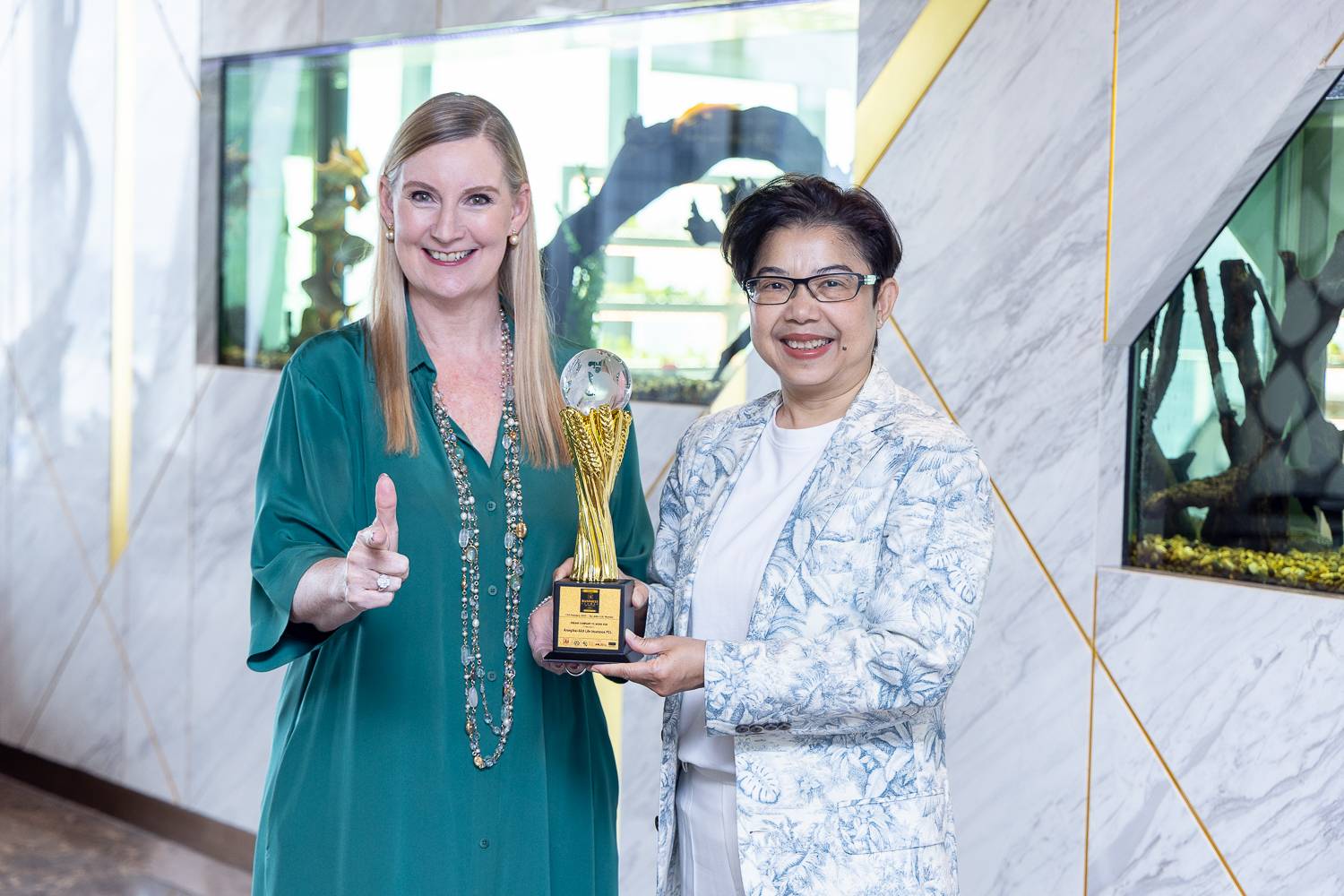 กรุงไทย-แอกซ่า ประกันชีวิต คว้ารางวัลใหญ่ บริษัทที่น่าทำงานที่สุด